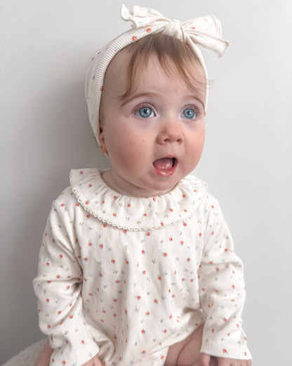 Navi Floral Bodysuit