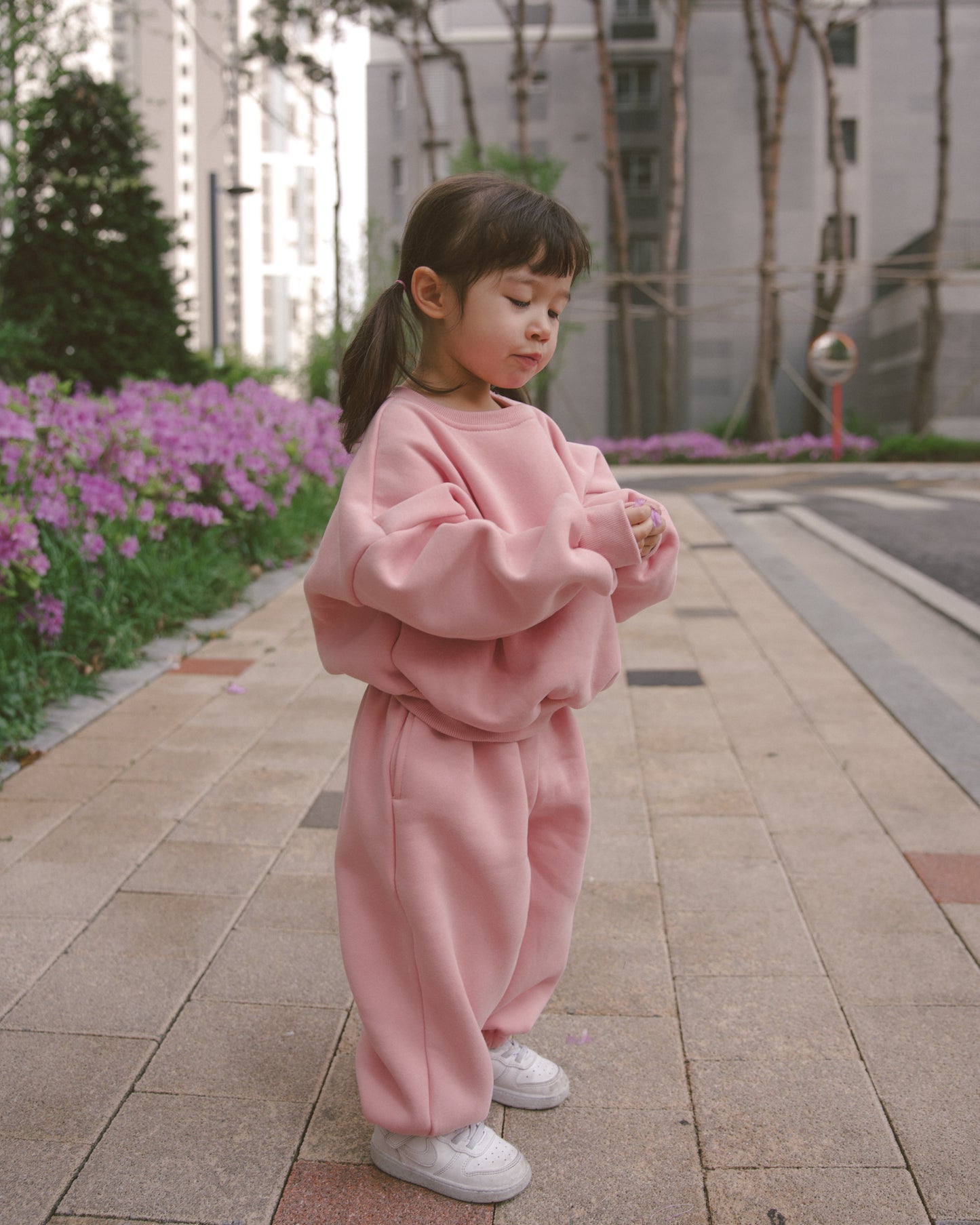 Be Cozy Not Nozey Tracksuit Set - Pink