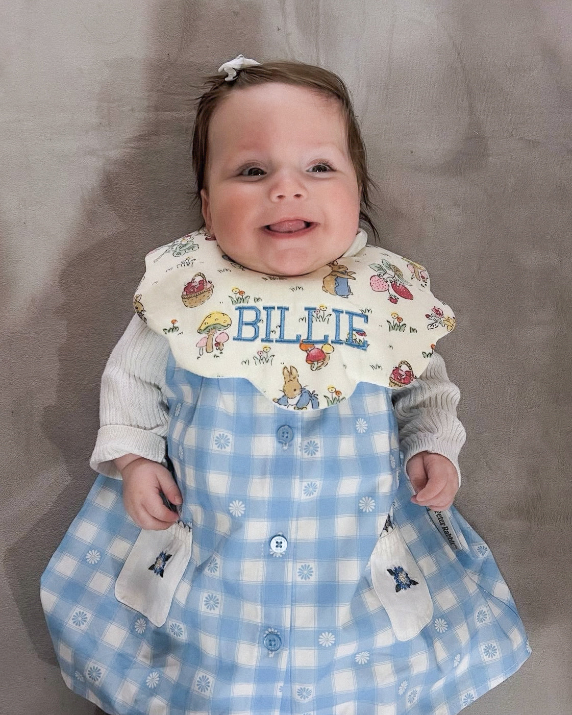 5-Layer Dribble Bib - Bunny Farm