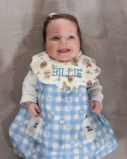 5-Layer Dribble Bib - Bunny Farm