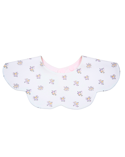 3- Layer Dribble Bib - Toasted Petal