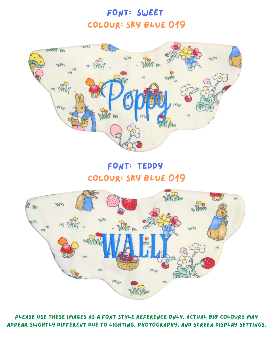 5-Layer Dribble Bib - Bunny Farm