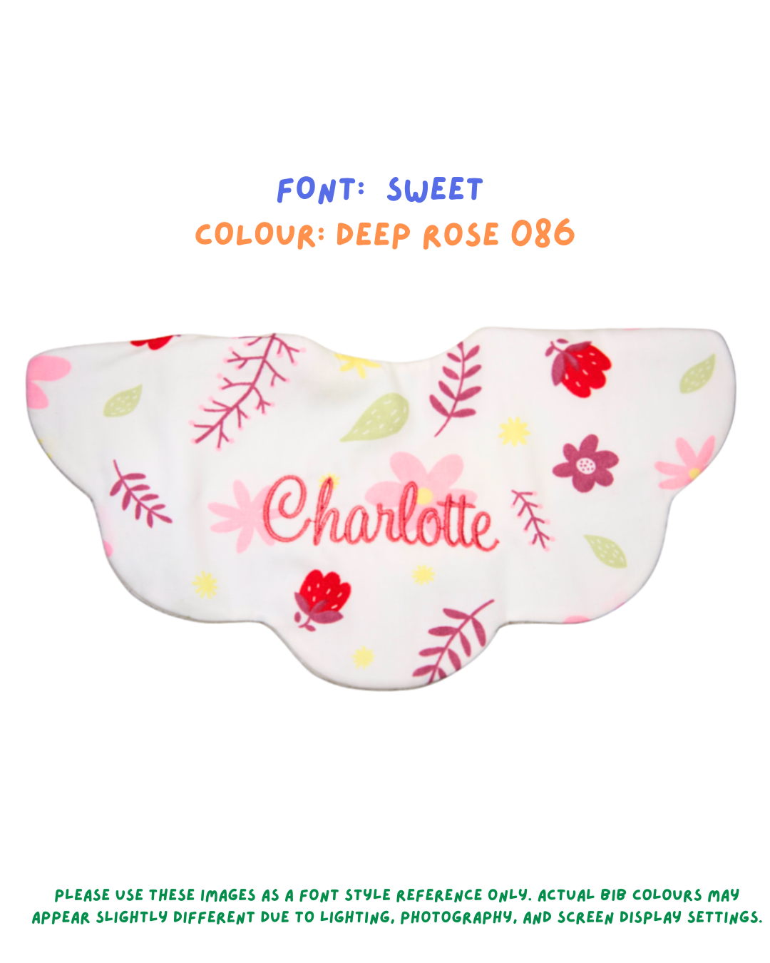 5-Layer Dribble Bib - Flower Garden