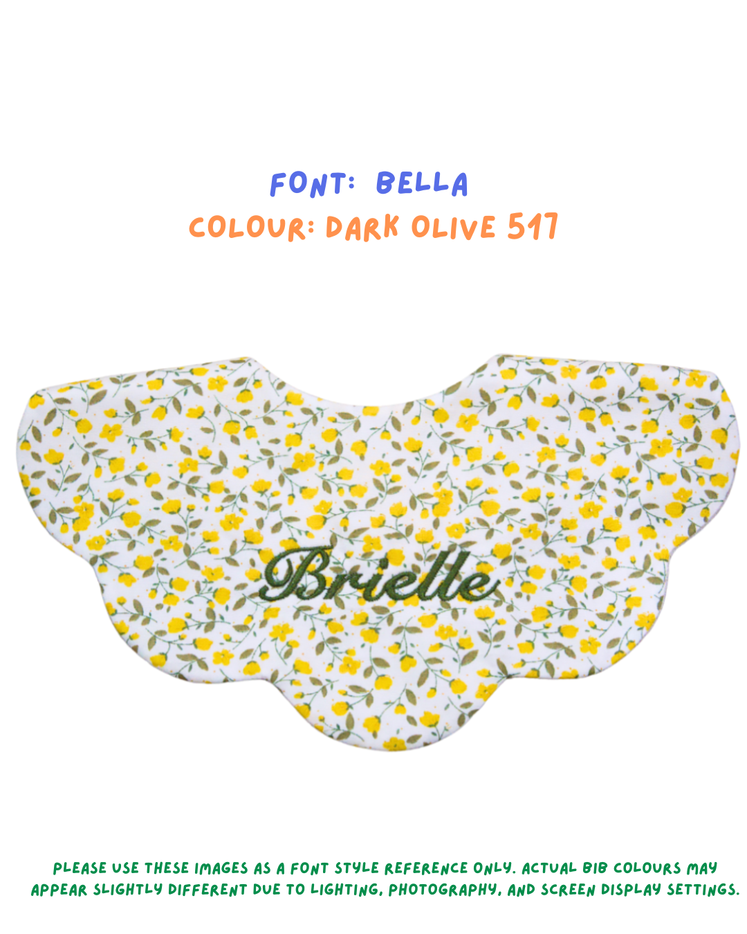 5-Layer Dribble Bib - Lemon Bloom