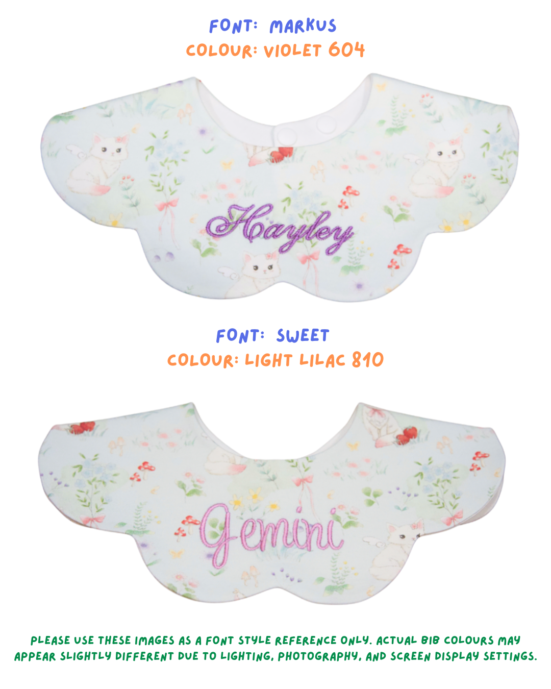 3- Layer Dribble Bib - Kittens