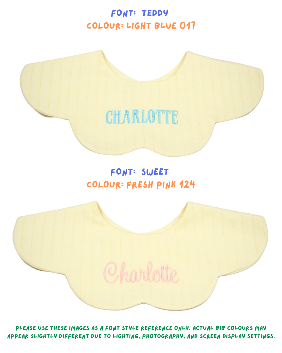 Organic Muslin 5-Layer Dribble Bib - Buttercream