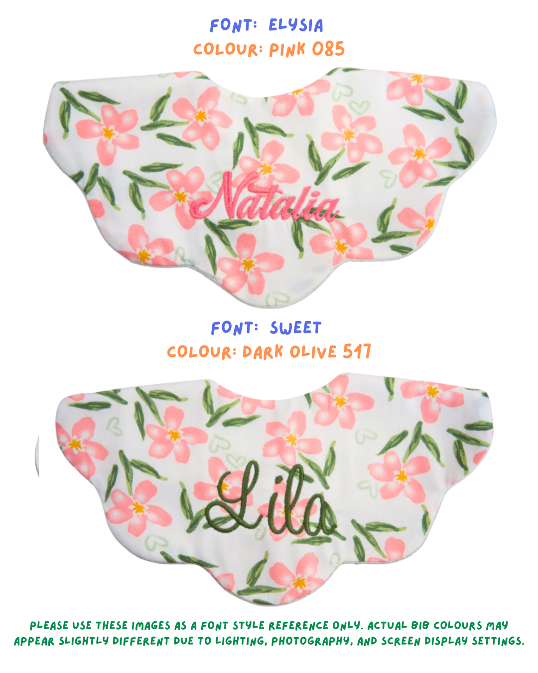 5-Layer Dribble Bib - Blush Floral