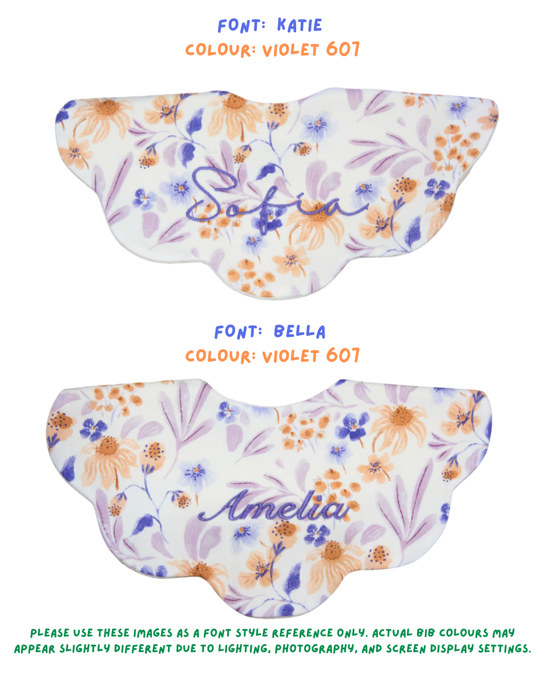 5-Layer Dribble Bib - Peach Meadow
