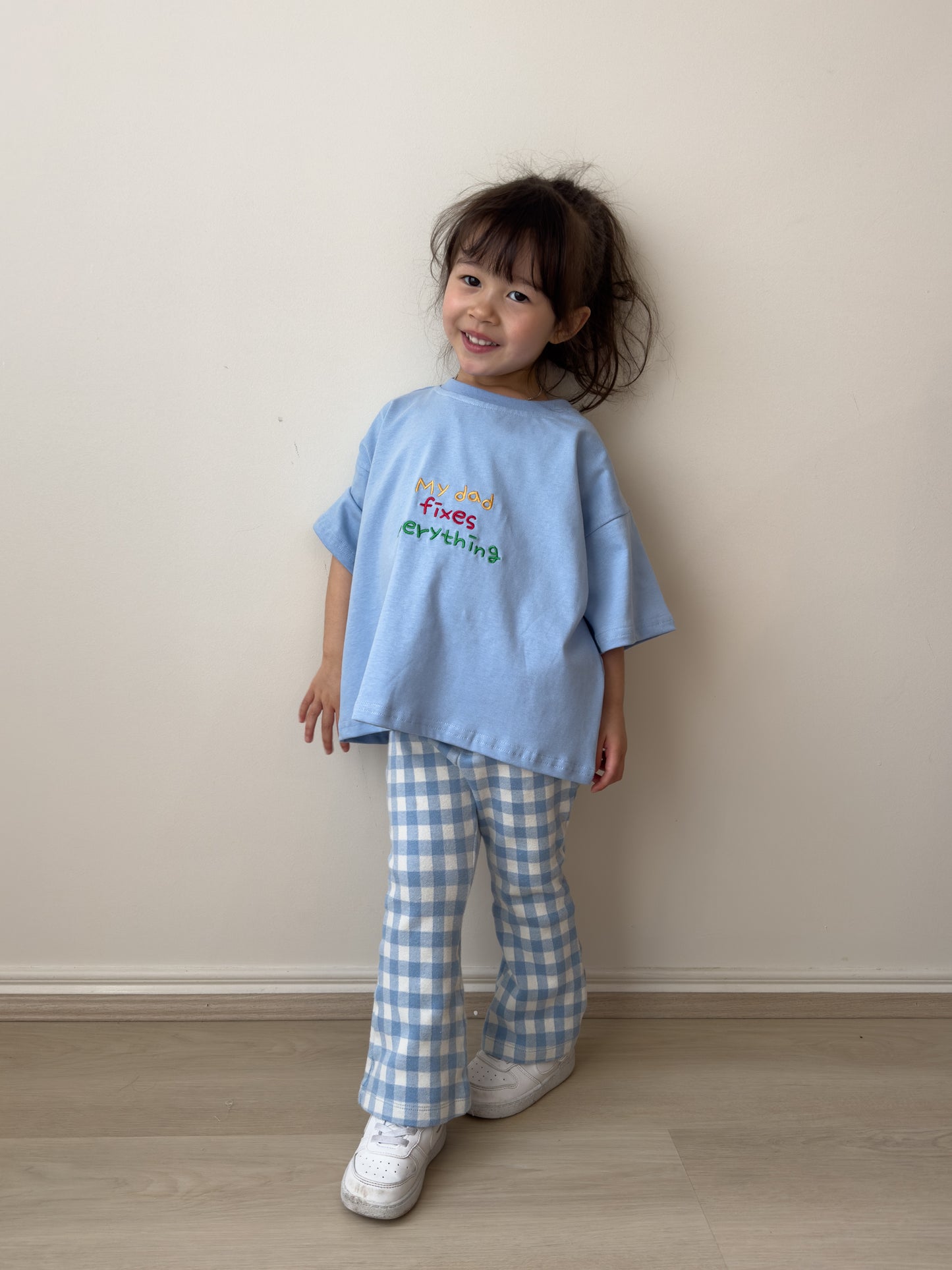 Signature Kids Tee - My Dad Fixes Everything / Blue (PRE ORDER | 21 AUGUST)