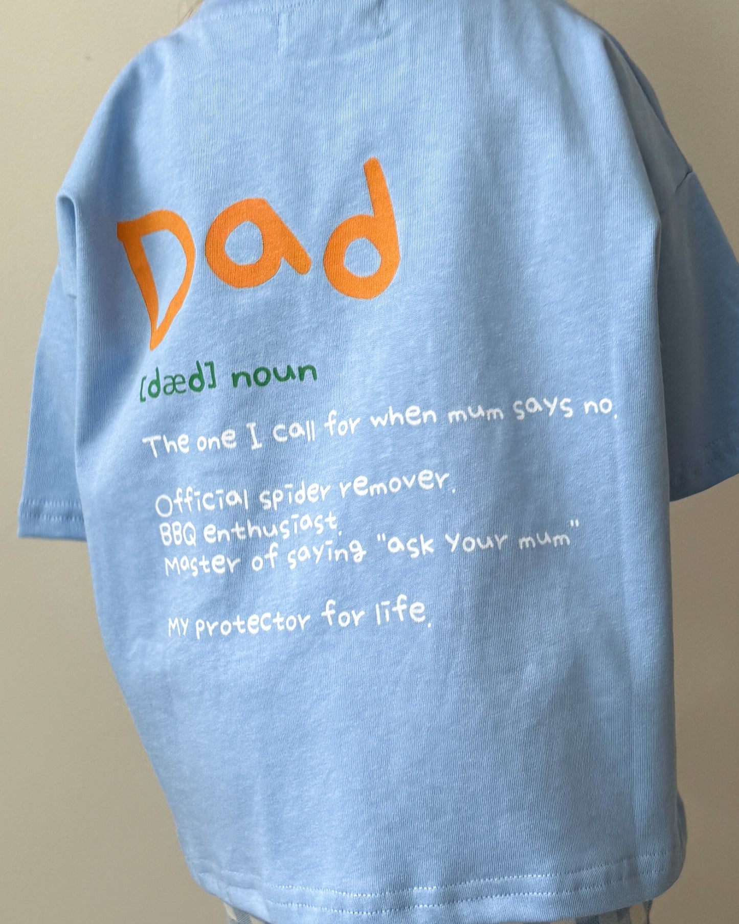 Signature Kids Tee - My Dad Fixes Everything / Blue (PRE ORDER | 21 AUGUST)