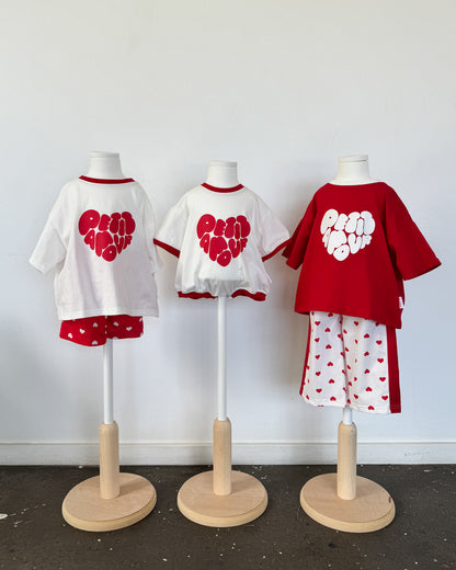 Petit Amour Tee - Red