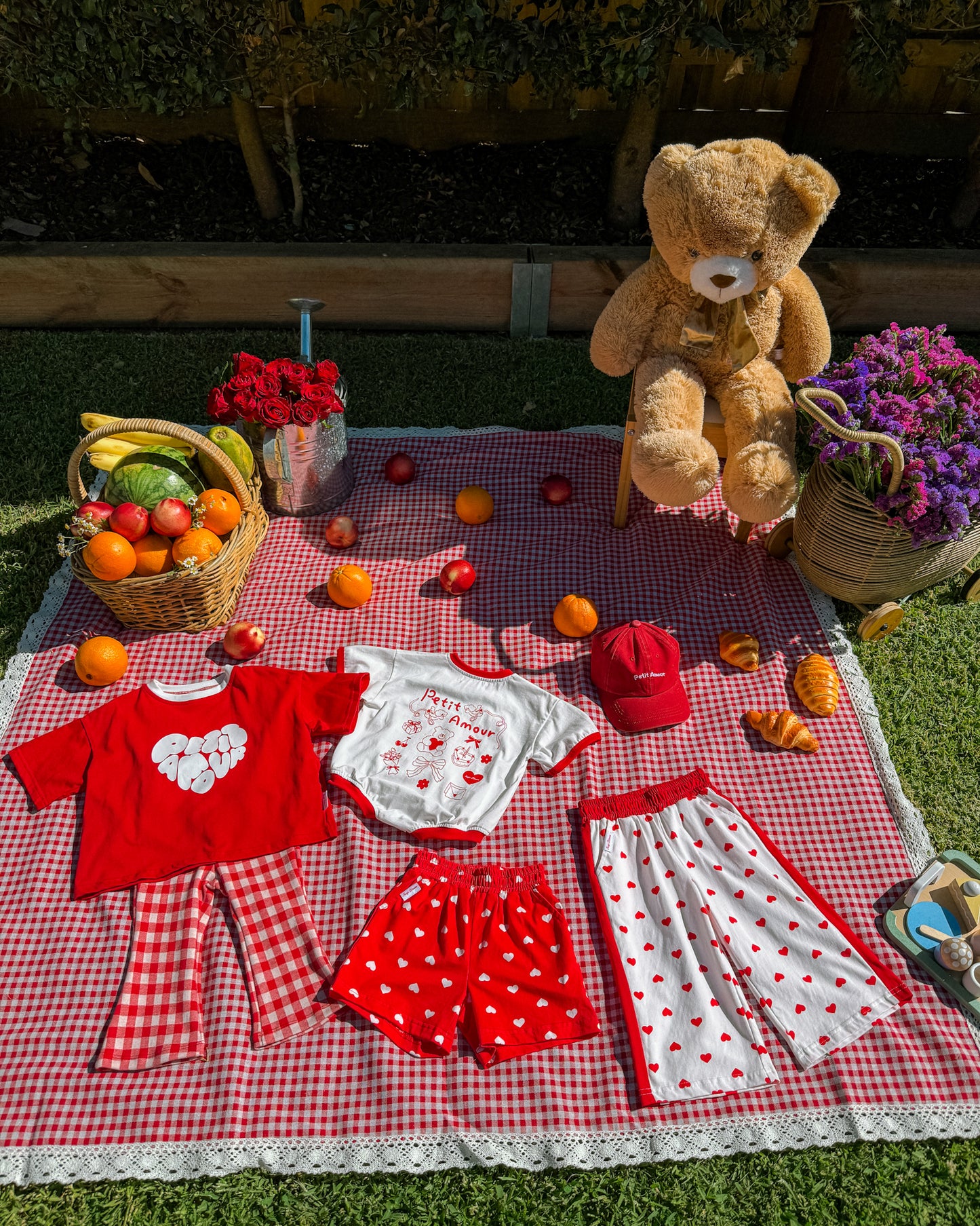 Petit Amour Tee - Red