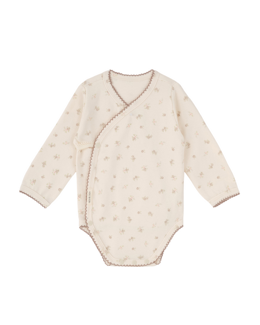 Angelina Floral Wrap Bodysuit