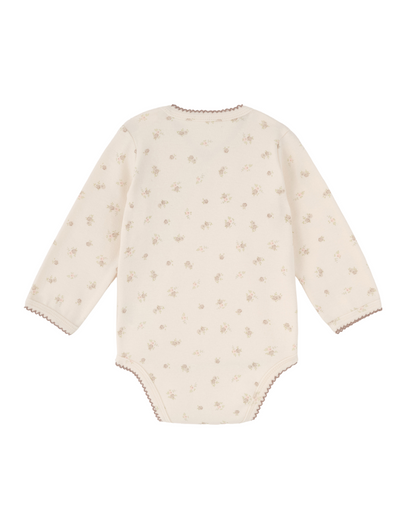 Angelina Floral Wrap Bodysuit