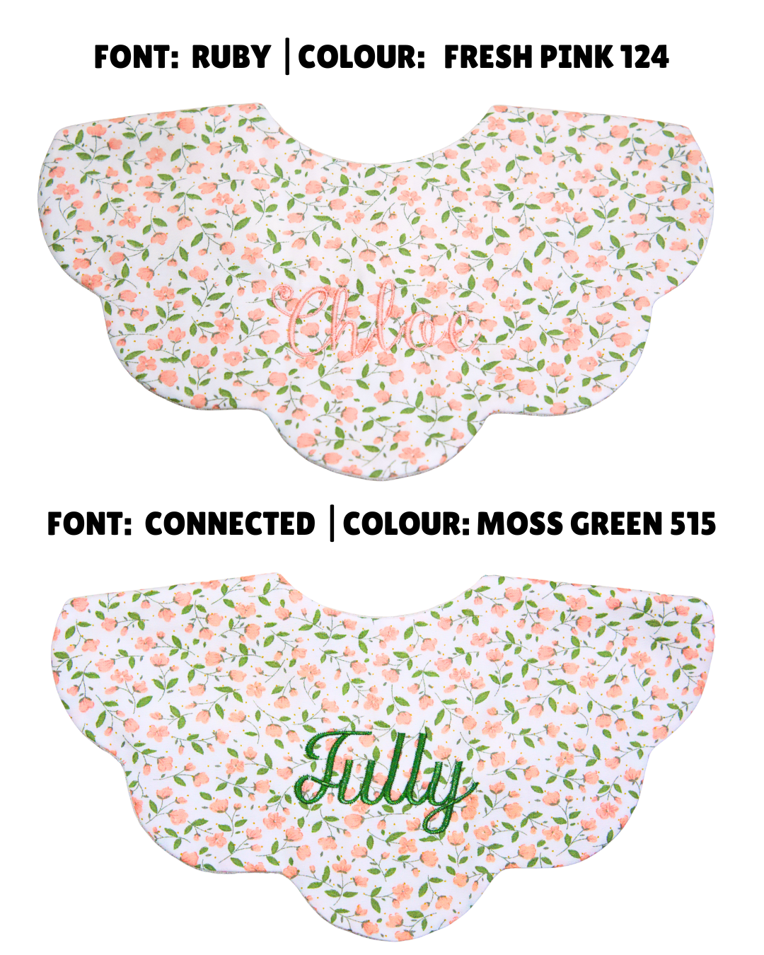 5-Layer Dribble Bib - Pink Bloom