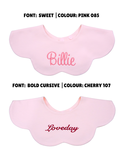 3- Layer Dribble Bib - Pink