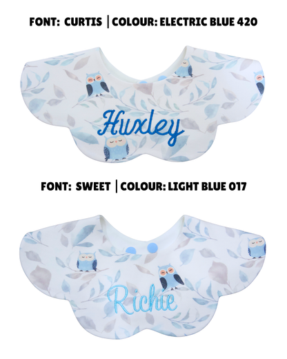3- Layer Dribble Bib - Owls