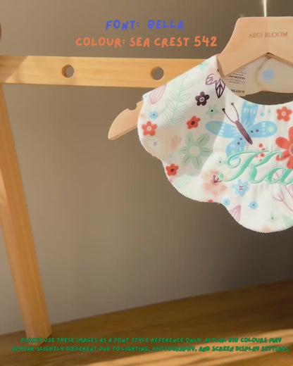 5-Layer Dribble Bib - Little Garden