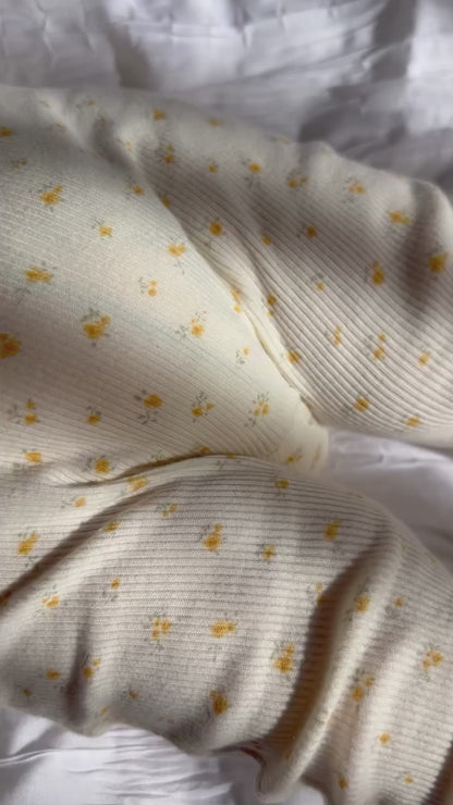 Emelia Anti Colic Leggings - Orange Florals