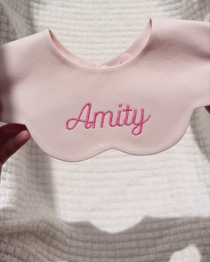 3- Layer Dribble Bib - Pink