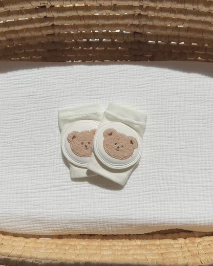 GrowGuard Knee Pads - Bouclé Teddy