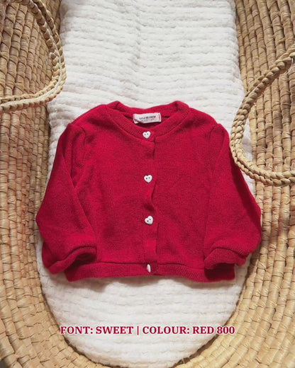 3-Layer Lace Bib - Cherries