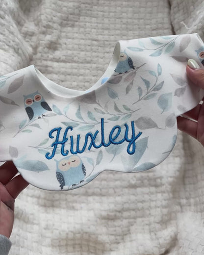 3- Layer Dribble Bib - Owls