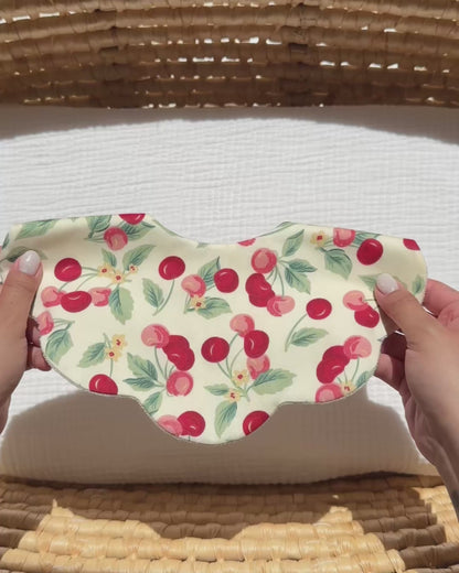 5-Layer Dribble Bib - Blush Floral